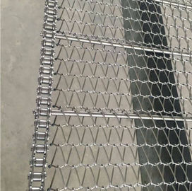 Malla de alambre a prueba de calor del acero inoxidable, banda transportadora de la industria alimentaria del alambre de metal
