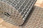 El alambre plano de la malla metálica de la banda transportadora de cadena del acero inoxidable crea para requisitos particulares