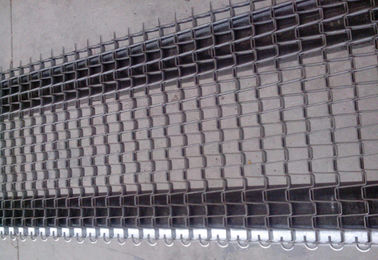 Armadura llana de la correa del alambre plano de la alambrada de la seguridad para el horno de curado ISO9001